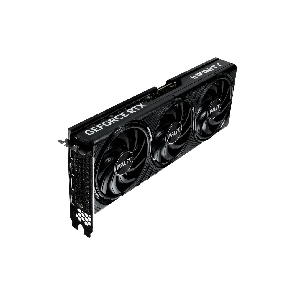 Imagem 5 de 6 do produto Placa de Video Palit RTX 5070 INFINITY 3 NVIDIA GeForce, 12GB, GDDR7, 192bit 3-DP e HDMI - NE75070019K9-GB2050S