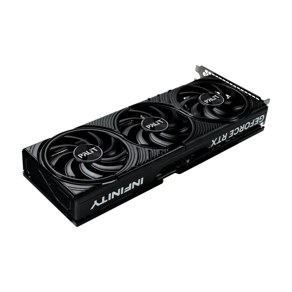 Imagem 3 de 6 do produto Placa de Video Palit RTX 5070 INFINITY 3 NVIDIA GeForce, 12GB, GDDR7, 192bit 3-DP e HDMI - NE75070019K9-GB2050S