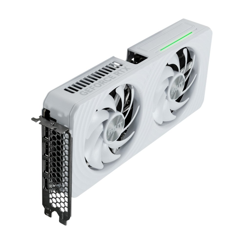 Placa de Video ( Balão.info) GeForce RTX 5060 WHITE OC 8GB ( Balão.info) 128bit 3-DP e HDMI - NE75060U19P1( Balão.info - view 5