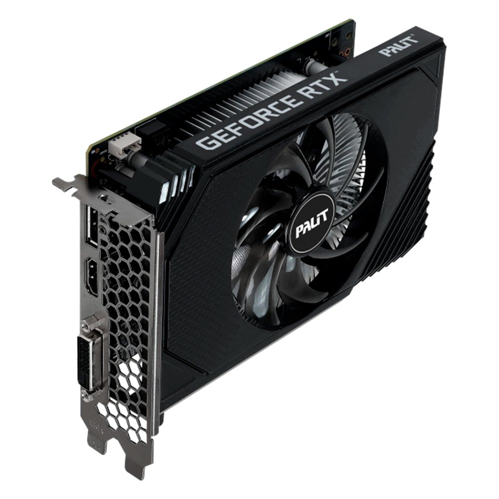Placa de Video Palit RTX 3050 STORMX NVIDIA GeForce, 6GB, GDDR6, 96bit DVI HDMI e DP - NE63050018JE-1072F - view 3