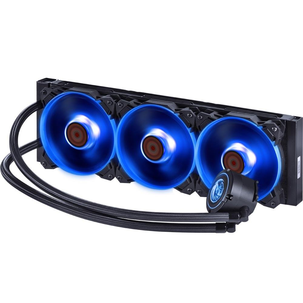 Imagem 4 de 7 do produto Water Cooler PCYes Nix RGB 360mm, 3 Fans, Preto - PWC360H40PTRGB