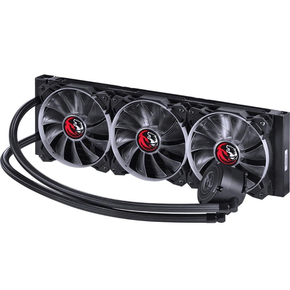 Imagem 7 de 7 do produto Water Cooler PCYes Nix RGB 360mm, 3 Fans, Preto - PWC360H40PTRGB