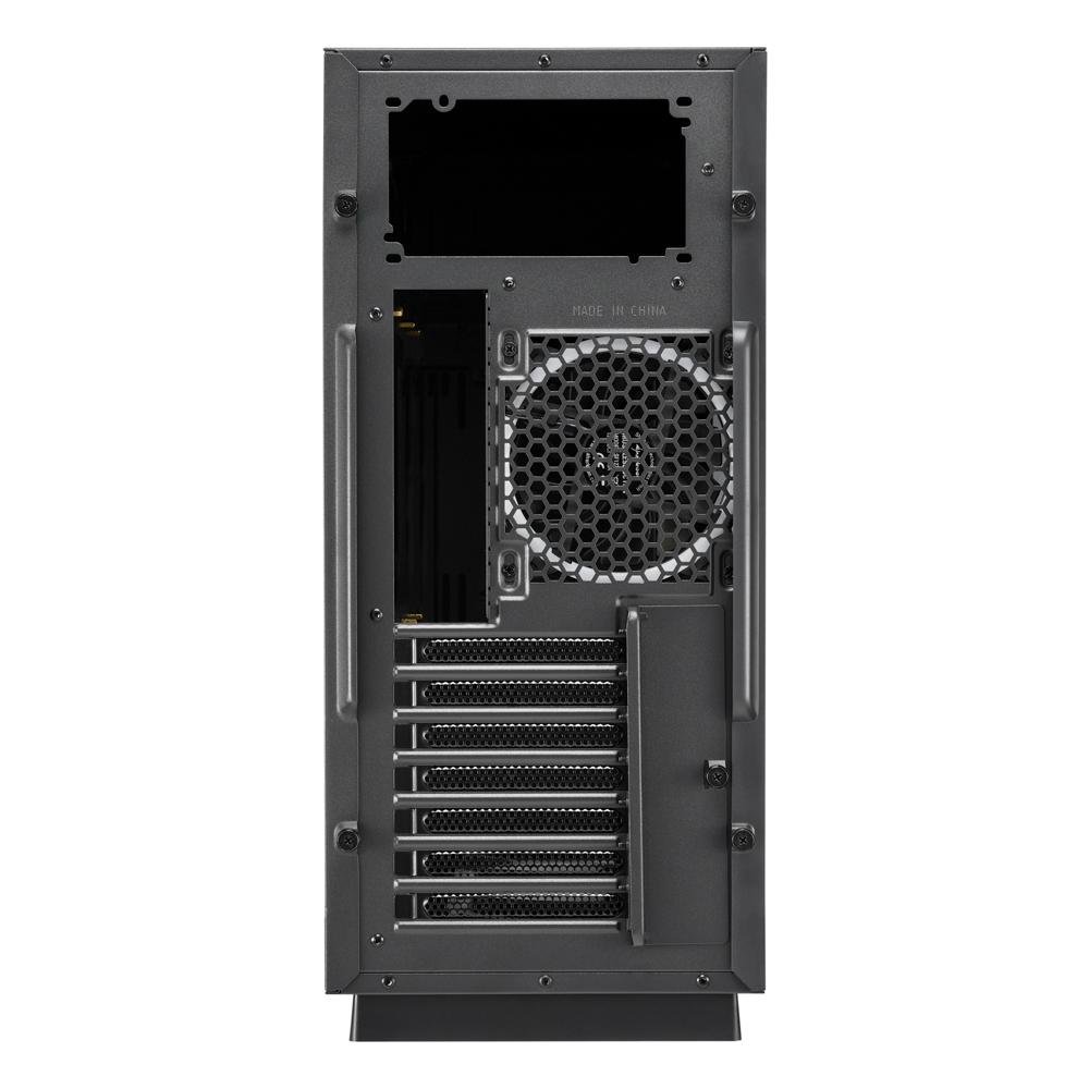 Imagem 8 de 9 do produto Gabinete Gamer Sharkoon Pure Steel sem Fonte, Mid Tower, USB 3.0, 4 Fans RGB, Preto com Lateral em Vidro - PURE STEEL RGB ATX