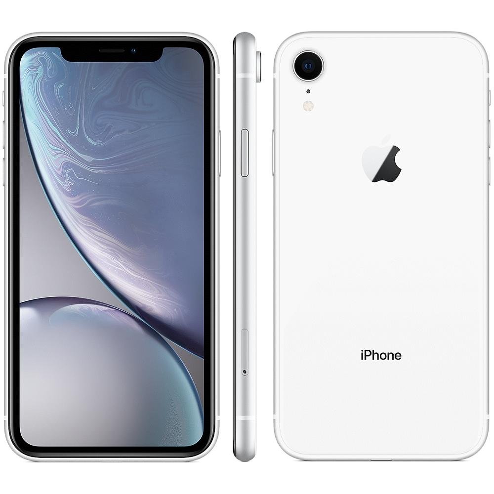 iPhone XR Branco, 64GB - MRY52 | KaBuM!