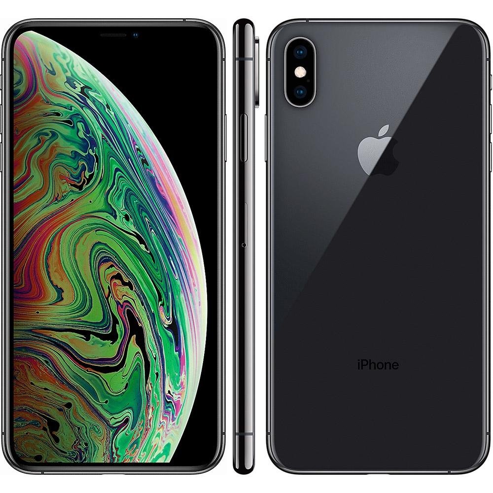 iPhone XS Max Cinza, 64GB - MT502 iPhone XS Max Cinza, 64GB - MT502
