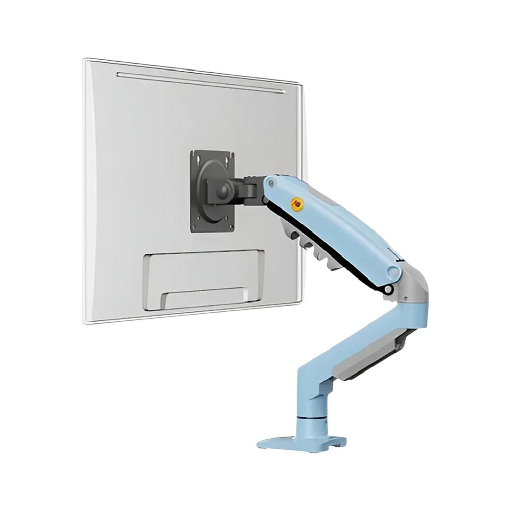 Imagem 2 de 12 do produto Suporte de Mesa Articulado para Monitor de 17" a 30" North Bayou, Ajustes com Pistão a Gás, Azul - F80-XM NB