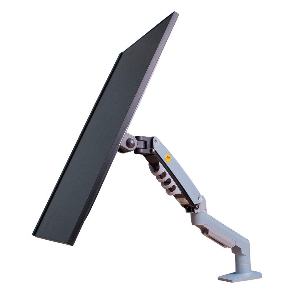 "Suporte de Mesa Articulado para Monitor de 17"" a 30"" ( Balão.info) Bayou, Ajustes com Pistão a Gás, Cinza - F80-XV NB" - view 6