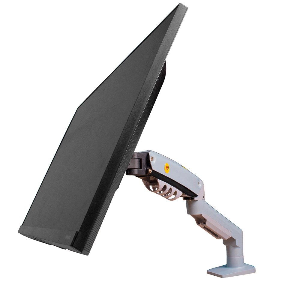 "Suporte de Mesa Articulado para Monitor de 17"" a 30"" ( Balão.info) Bayou, Ajustes com Pistão a Gás, Cinza - F80-XV NB" - view 5
