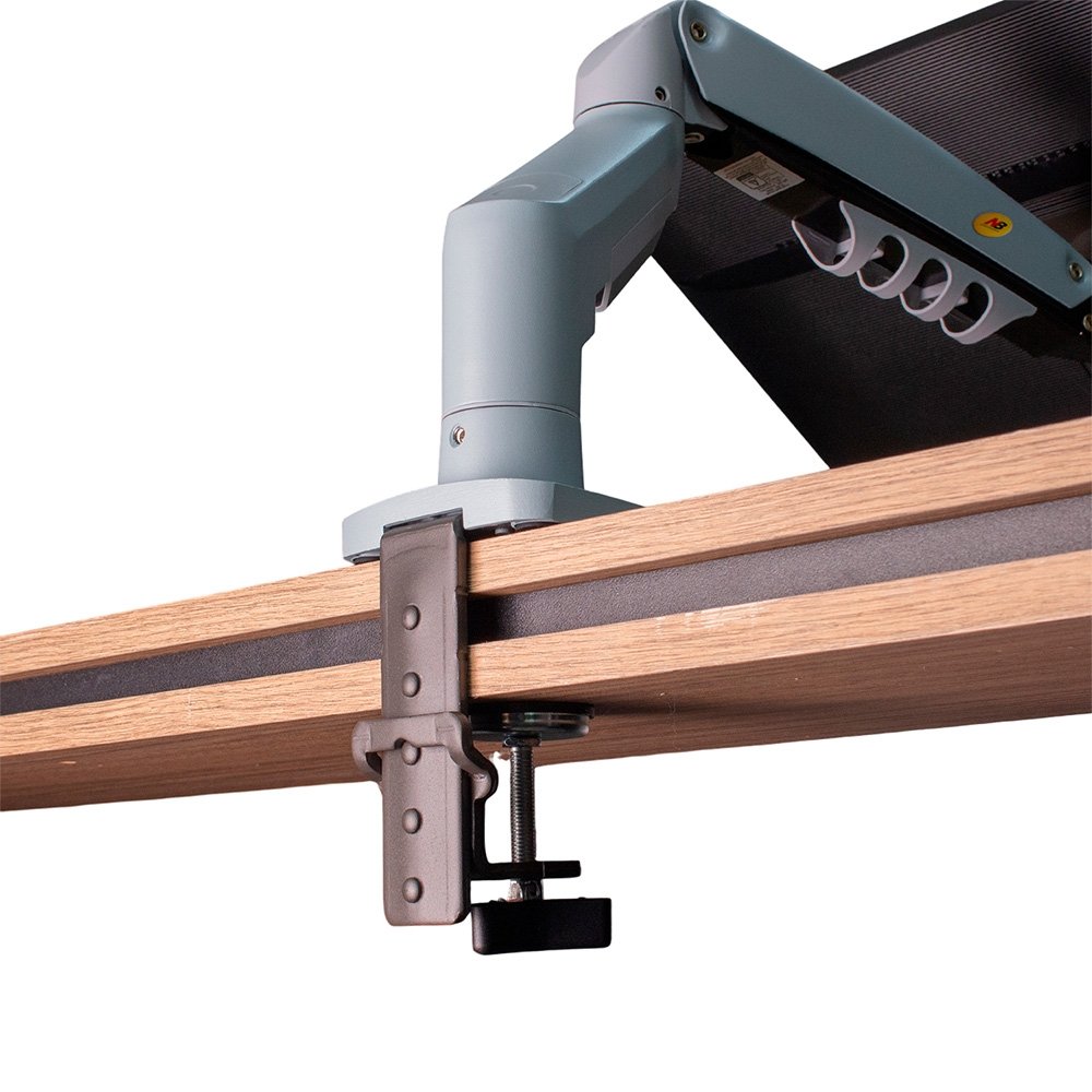 "Suporte de Mesa Articulado para Monitor de 17"" a 30"" ( Balão.info) Bayou, Ajustes com Pistão a Gás, Cinza - F80-XV NB" - view 12