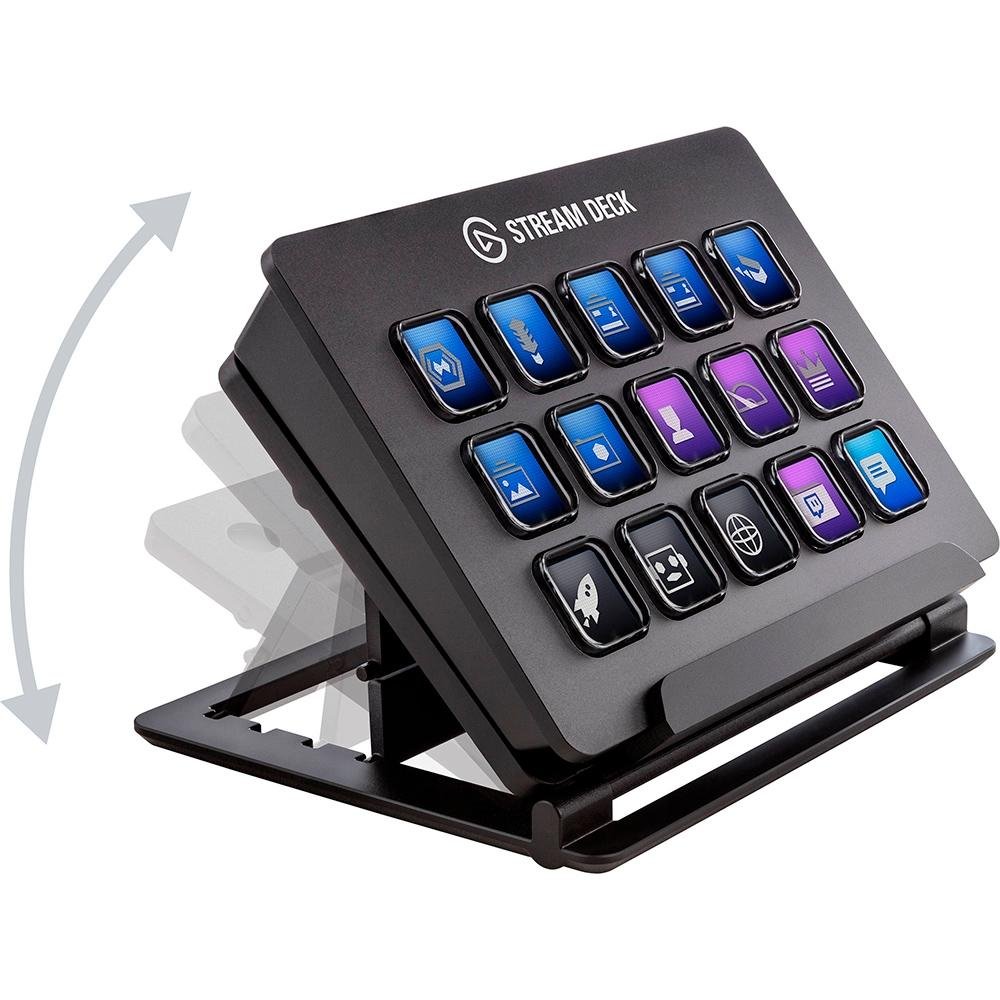 elgato STREAM DECK 15ボタン Stream Deck Elgato Médio 15 Teclas, Preto | KaBuM!