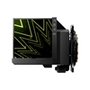 Water Cooler para Processador TRYX Stage, ARGB, 360mm, com Tela Dupla IPS 4", Preto - L-S360A-DM3M-G0K