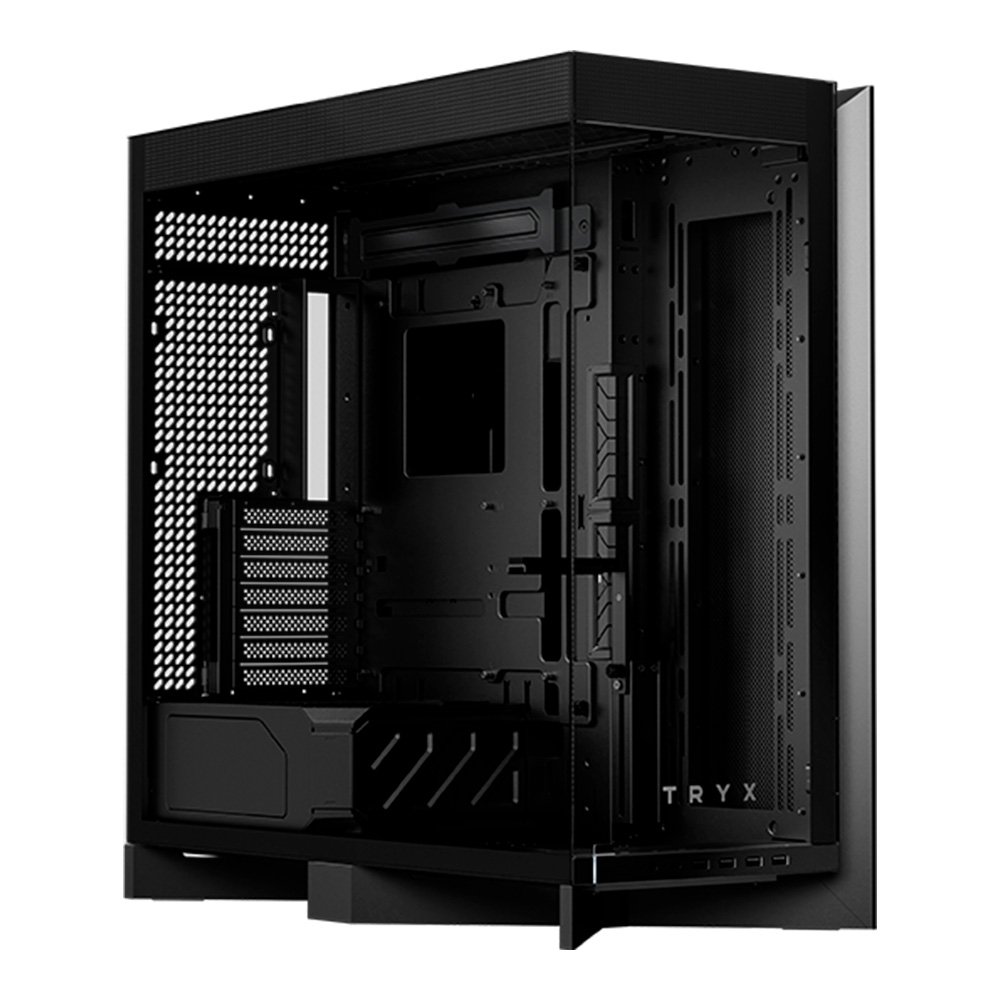 Imagem 3 de 15 do produto Gabinete Gamer TRYX Luca L70, Full-Tower, E-ATX, com Vidro Temperado, Preto, Sem Fonte - C-L700N-NN0H-G0K