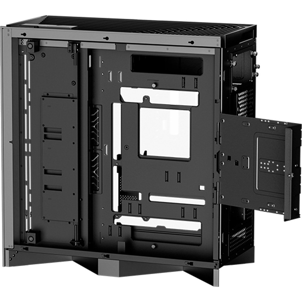 Imagem 4 de 15 do produto Gabinete Gamer TRYX Luca L70, Full-Tower, E-ATX, com Vidro Temperado, Preto, Sem Fonte - C-L700N-NN0H-G0K