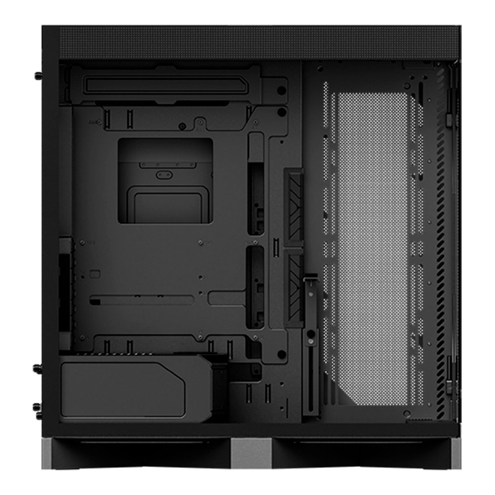 Imagem 6 de 15 do produto Gabinete Gamer TRYX Luca L70, Full-Tower, E-ATX, com Vidro Temperado, Preto, Sem Fonte - C-L700N-NN0H-G0K