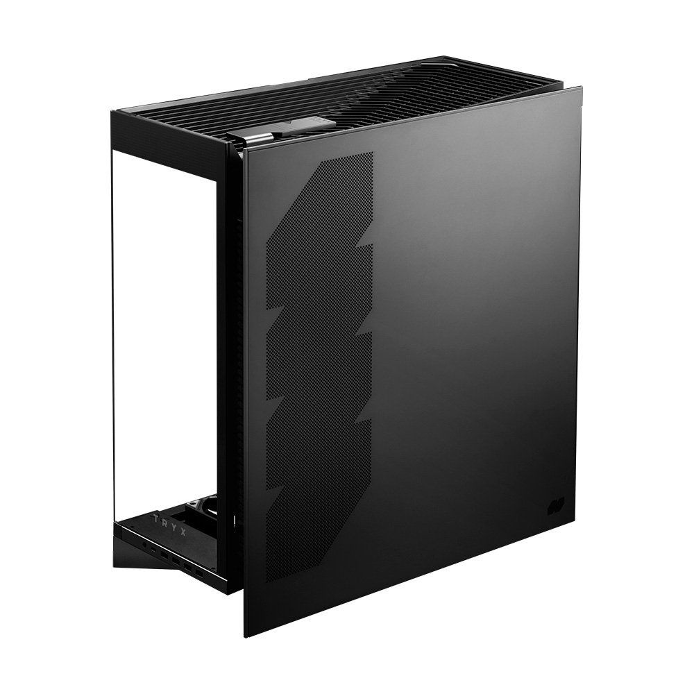 Imagem 8 de 15 do produto Gabinete Gamer TRYX Luca L70, Full-Tower, E-ATX, com Vidro Temperado, Preto, Sem Fonte - C-L700N-NN0H-G0K