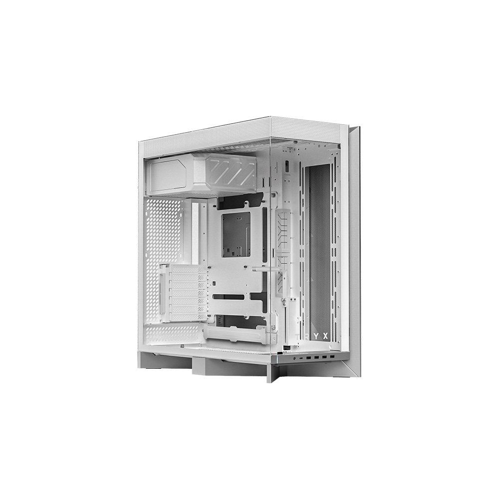 Imagem 3 de 13 do produto Gabinete Gamer TRYX Luca L70, Full-Tower, E-ATX, com Vidro Temperado, Branco, Sem Fonte - C-L700N-NN0H-G0W