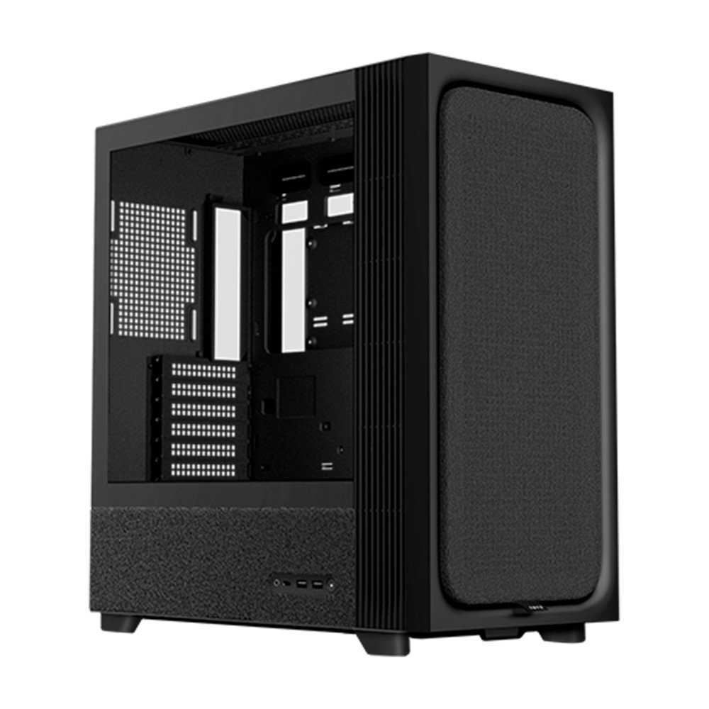 Imagem 5 de 9 do produto Gabinete Gamer TRYX Flova F50, Mid-Tower, ATX, com Fan Cross-Flow e Vidro Temperado, Preto, Sem Fonte - C-F500F-FM1E-G0K