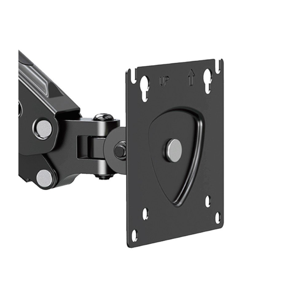 Imagem 2 de 12 do produto Suporte de Mesa Articulado para 2 Monitores de 17" a 35" ELG, com Pistão a Gás e Cabo DisplayPort, VESA, Grafite - F196DP