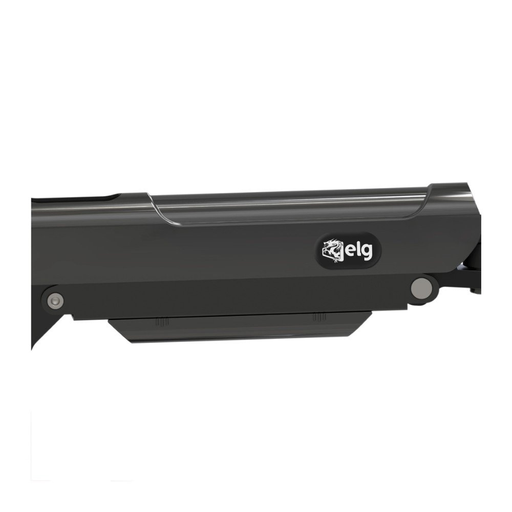 Imagem 4 de 13 do produto Suporte de Mesa Articulado Gamer para Monitor de 17" a 35" ELG, com Pistão a Gás, USB-A/C, RGB, Preto - F100RGB