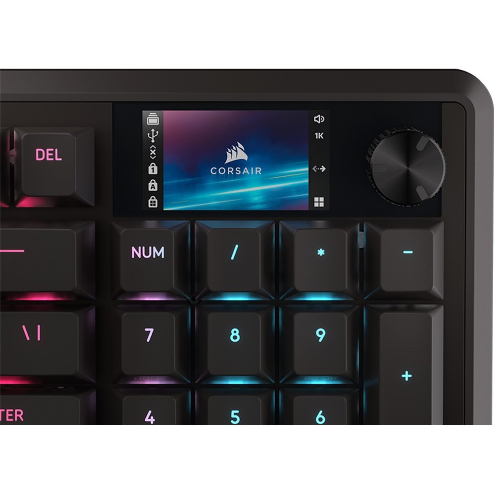 Teclado Mecânico Gamer ( Balão.info) Vanguard 96, RGB, Switch ( Balão.info) MLX Plasma, PBT Double-Shot, Preto - CH-91E901E-NA - foto 6