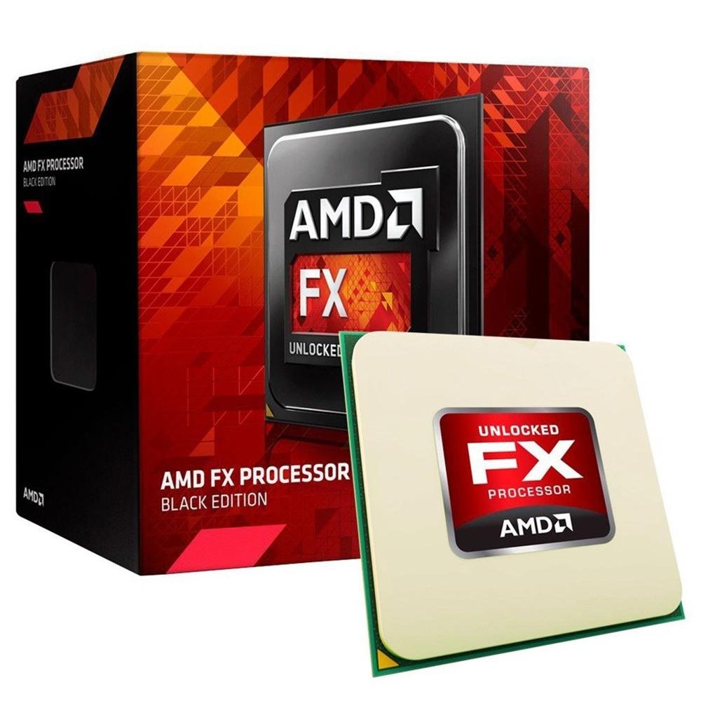 Processador AMD FX 8300 Black, Cache 16MB, 3.3GHz (4.2GHz Max Turbo), AM3+, Sem Vídeo - FD8300WMHKSBX Processador AMD FX 8300 Black, Cache 16MB, 3.3GHz (4.2GHz Max Turbo), AM3+, Sem Vídeo - FD8300WMHKSBX