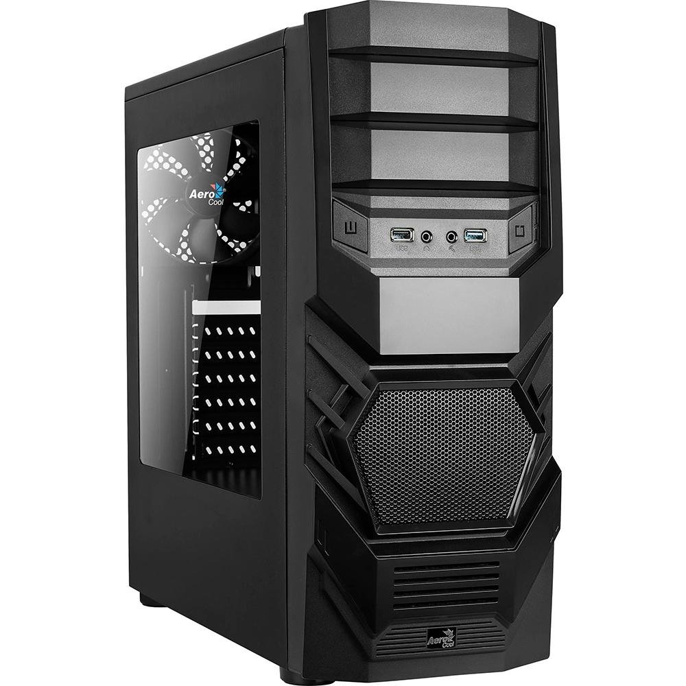 Gabinete Gamer AeroCool Cyclops Black Edition, Mid Tower, 1 USB 3.0 e 1 USB 2.0 - 63652 Gabinete Gamer AeroCool Cyclops Black Edition, Mid Tower, 1 USB 3.0 e 1 USB 2.0 - 63652