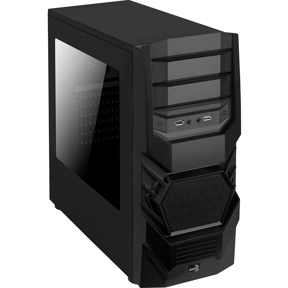 Gabinete Gamer AeroCool Cyclops Black Edition, Mid Tower, 1 USB 3.0 e 1 USB 2.0 - 63652 Gabinete Gamer AeroCool Cyclops Black Edition, Mid Tower, 1 USB 3.0 e 1 USB 2.0 - 63652