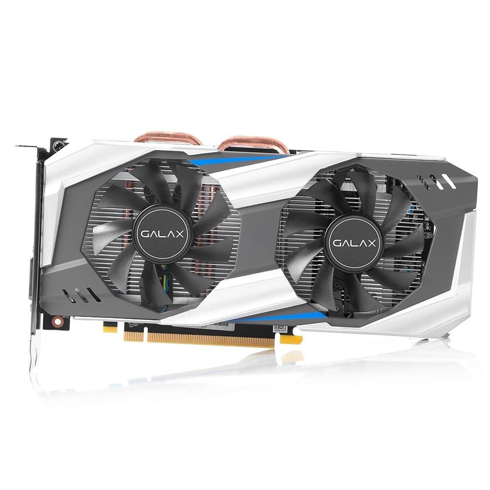 Placa de Vídeo Galax NVIDIA GeForce GTX 1060 OC, 6GB, GDDR5X, 192 bits, PCI-E 3.0 - 60NRJ7DSV8OC