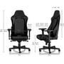 Cadeira Gamer Noblechairs Hero, Black - NBL-HRO-PU-BLA
