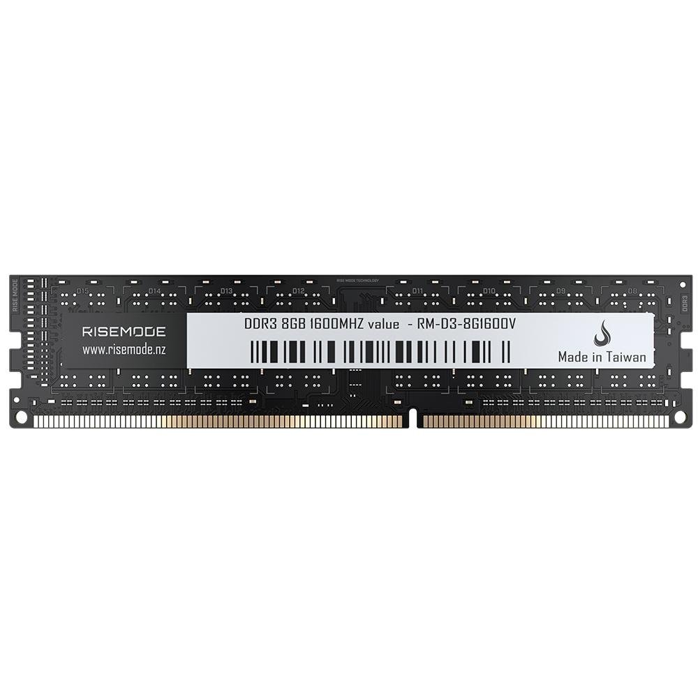 Memória RAM Rise Mode Value RM-D3-8G1600V 8 GB (1x8 GB) DDR3 1600 MHz CL11