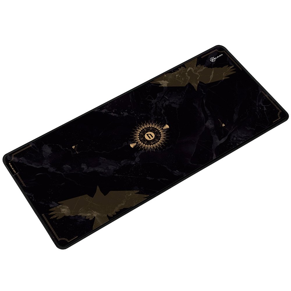 Mousepad Gamer Kalkan Gaze Extended, Control, 900x400x4mm, Tecido, Preto - KLK00064 Mousepad Gamer Kalkan Gaze Extended, Control, 900x400x4mm, Tecido, Preto - KLK00064