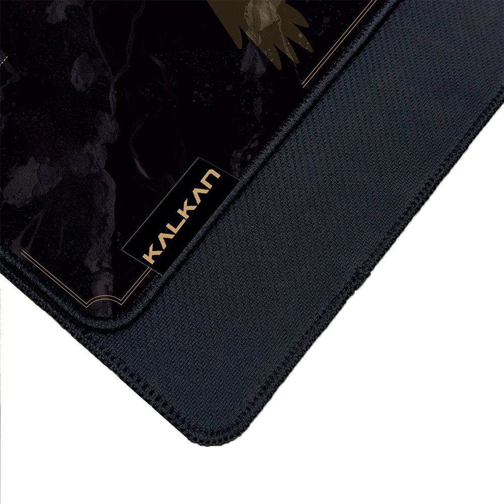 Mousepad Gamer Kalkan Gaze Extended, Control, 900x400x4mm, Tecido, Preto - KLK00064 Mousepad Gamer Kalkan Gaze Extended, Control, 900x400x4mm, Tecido, Preto - KLK00064