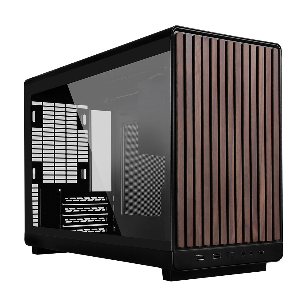 Lian Li A3 Micro ATX Wood Edition Preto | KaBuM!