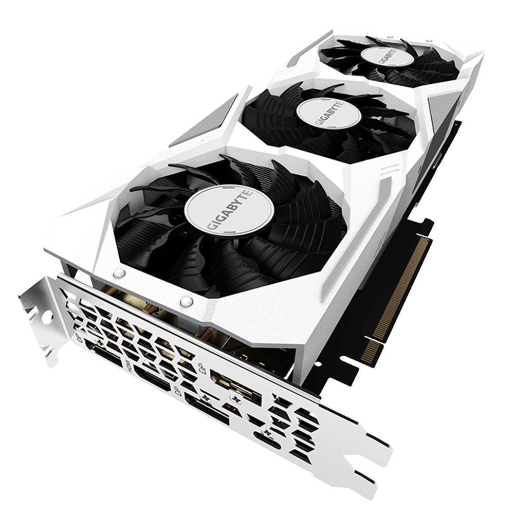 Imagem 3 de 8 do produto Placa de Vídeo Gigabyte NVIDIA GeForce RTX 2080 Gaming OC White 8G, GDDR6 - GV-N2080GAMINGOC WHITE-8GC