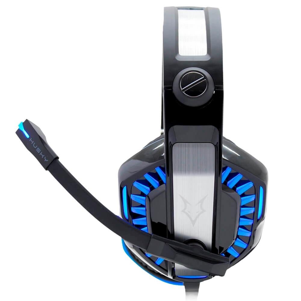 Imagem 8 de 14 do produto Headset Gamer Husky Snow, USB, 7.1 Surround, LED Azul - HS-HSN-BL