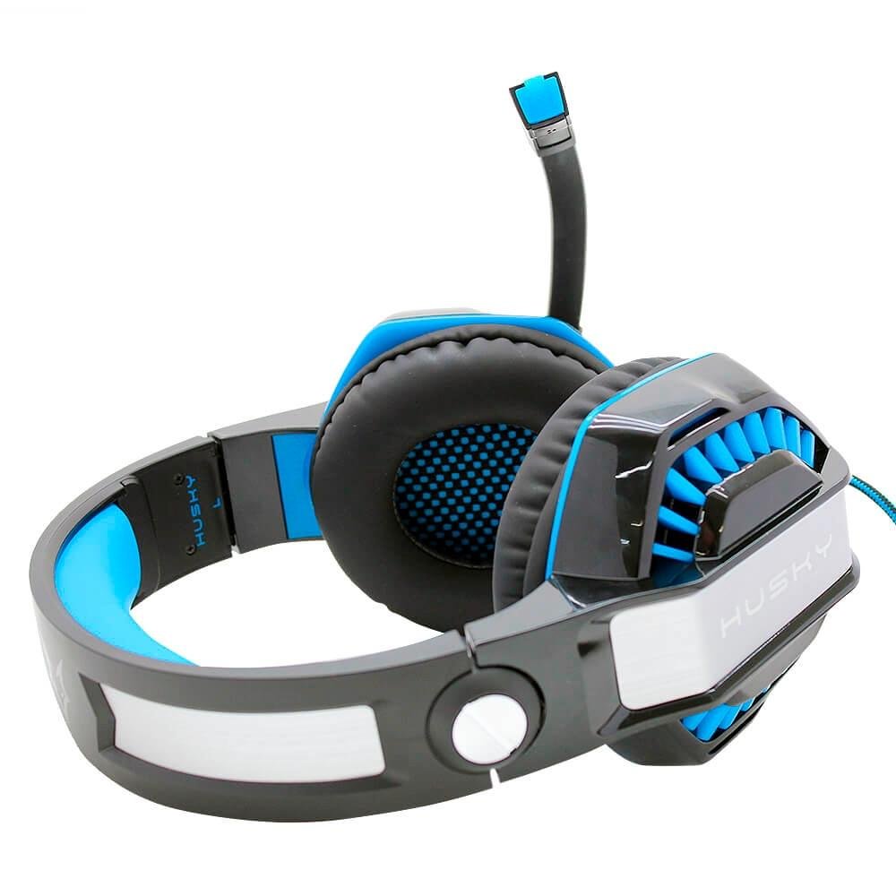 Imagem 7 de 14 do produto Headset Gamer Husky Snow, USB, 7.1 Surround, LED Azul - HS-HSN-BL