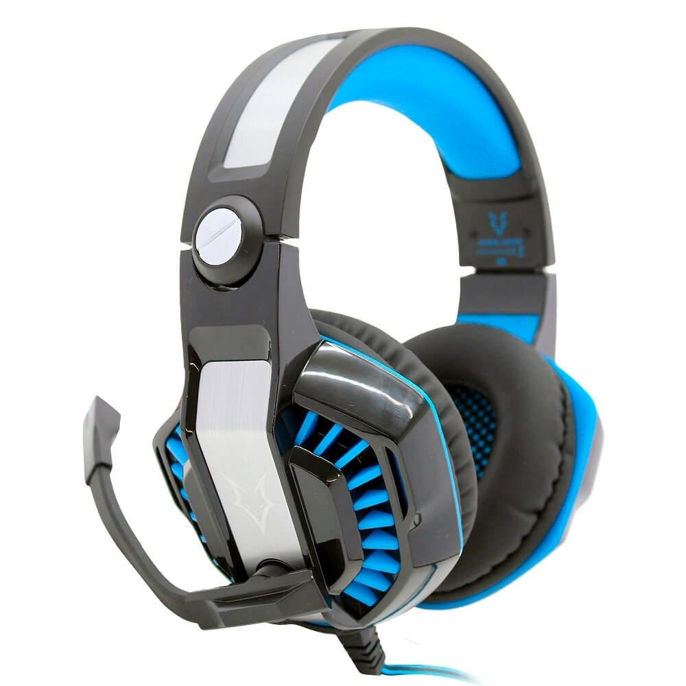 Imagem 2 de 14 do produto Headset Gamer Husky Snow, USB, 7.1 Surround, LED Azul - HS-HSN-BL
