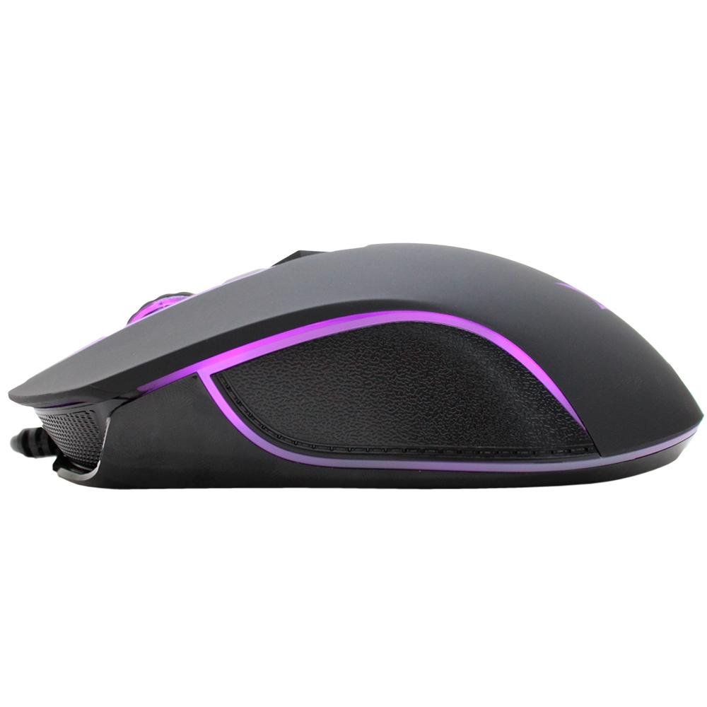 Imagem 12 de 18 do produto Kit Gamer Husky Teclado Mecânico Outemu Blue e Mouse 2400 DPI com LED, Storm - MK-HST-KRGB