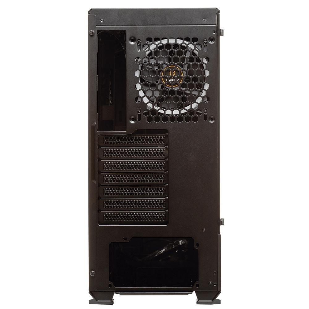 Imagem 5 de 7 do produto Gabinete Gamer Husky Gaming Avalanche, Preto, Mid Tower, 3 Fans RGB, Lateral de Vidro Temperado - HGMC002