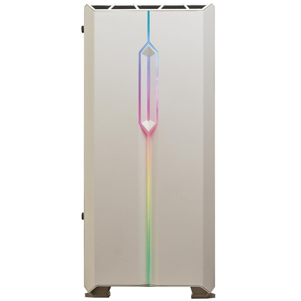 Imagem 3 de 7 do produto Gabinete Gamer Husky Gaming Avalanche, Branco, Mid Tower, 3 Fans RGB, Lateral Vidro de temperado - HGMC003