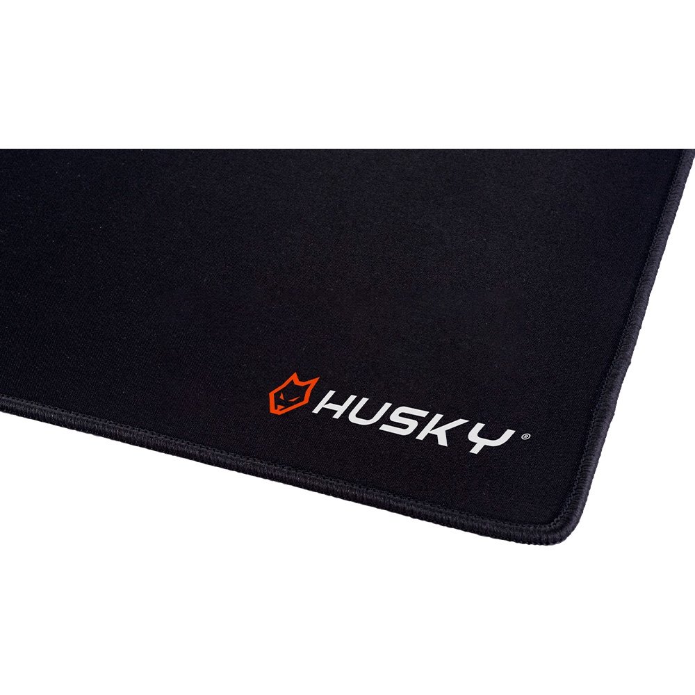Mousepad Gamer Husky Black Frost, Speed, Extra Grande (900x400mm), Preto - HMSP002 Mousepad Gamer Husky Black Frost, Speed, Extra Grande (900x400mm), Preto - HMSP002