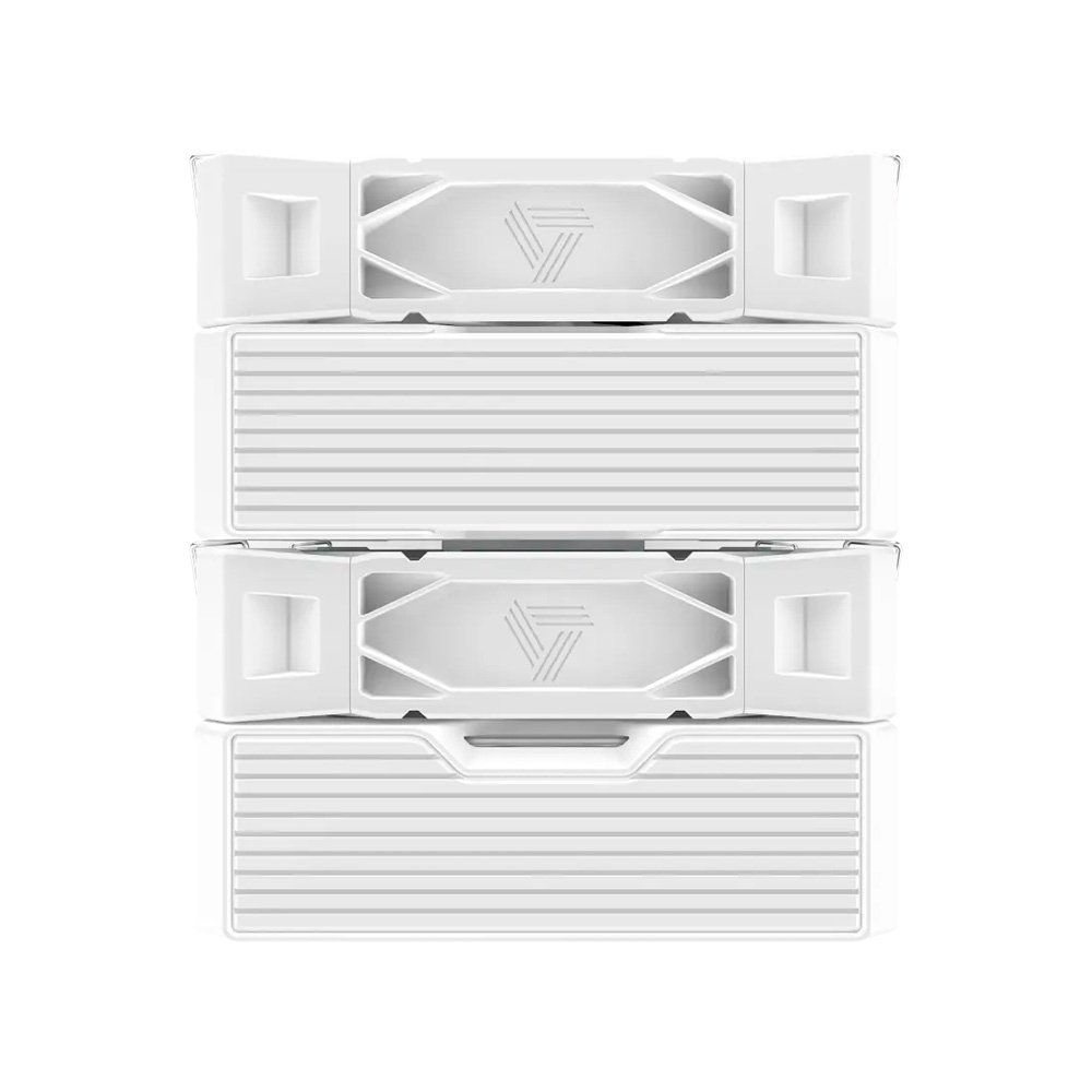 Imagem 6 de 7 do produto Air Cooler Montech NX600, Dual Tower, 120mm, Intel e AMD, Branco - NX600W