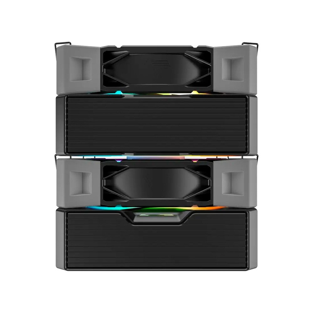 Air Cooler Montech NX600, ARGB, Dual Tower, 120mm, Intel e AMD, Preto - NX600ARGBB Air Cooler Montech NX600, ARGB, Dual Tower, 120mm, Intel e AMD, Preto - NX600ARGBB