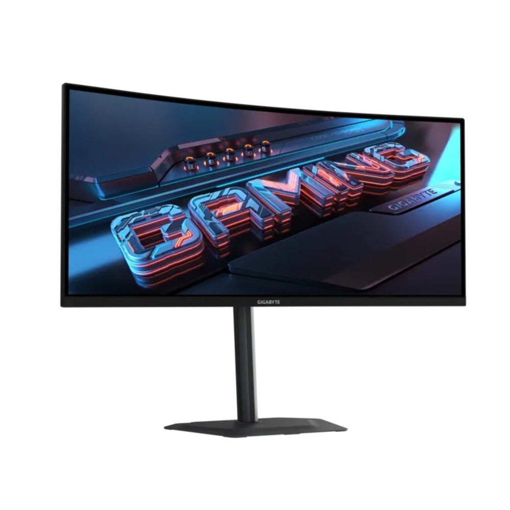 Monitor Gamer Curvo Gigabyte 34, QHD, 120Hz, 1ms, VA, Adaptive-Sync, FreeSync Premium, HDR Ready, Altura Ajustável, Preto - GS34WQCA - view 4