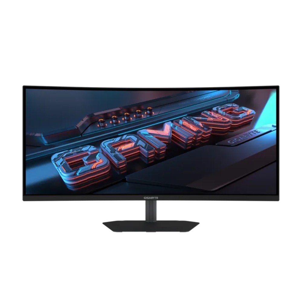 Monitor Gamer Curvo Gigabyte 34, QHD, 120Hz, 1ms, VA, Adaptive-Sync, FreeSync Premium, HDR Ready, Altura Ajustável, Preto - GS34WQCA - view 2