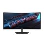 Monitor Gamer Curvo Gigabyte 34", QHD, 120Hz, 1ms, VA, Adaptive-Sync, FreeSync Premium, HDR Ready, Altura Ajustável, Preto - GS34WQCA