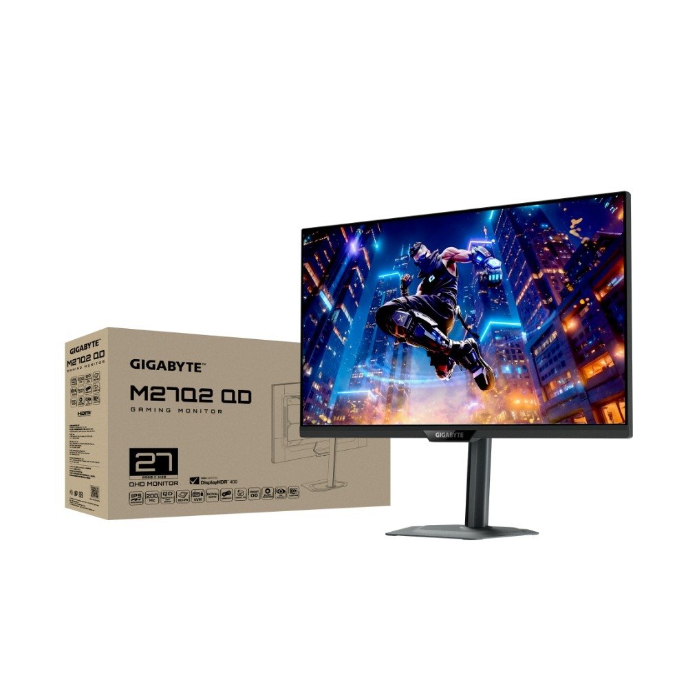 "Monitor Gamer ( Balão.info) 27"", QHD, 200Hz, 1ms, IPS, Adaptive-Sync, G-Sync, HDR 400, USB-C, Altura Ajustável, Preto - M27Q2 QD" - foto 7