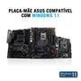 Placa-Mãe ASUS Prime B450M Gaming/BR, AMD AM4, mATX, DDR4, Preto - Prime B450M Gaming/BR