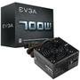 Fonte EVGA, 700W, 80 Plus White, PFC Ativo, Sem Cabo, Preto - 100-W1-0700-K