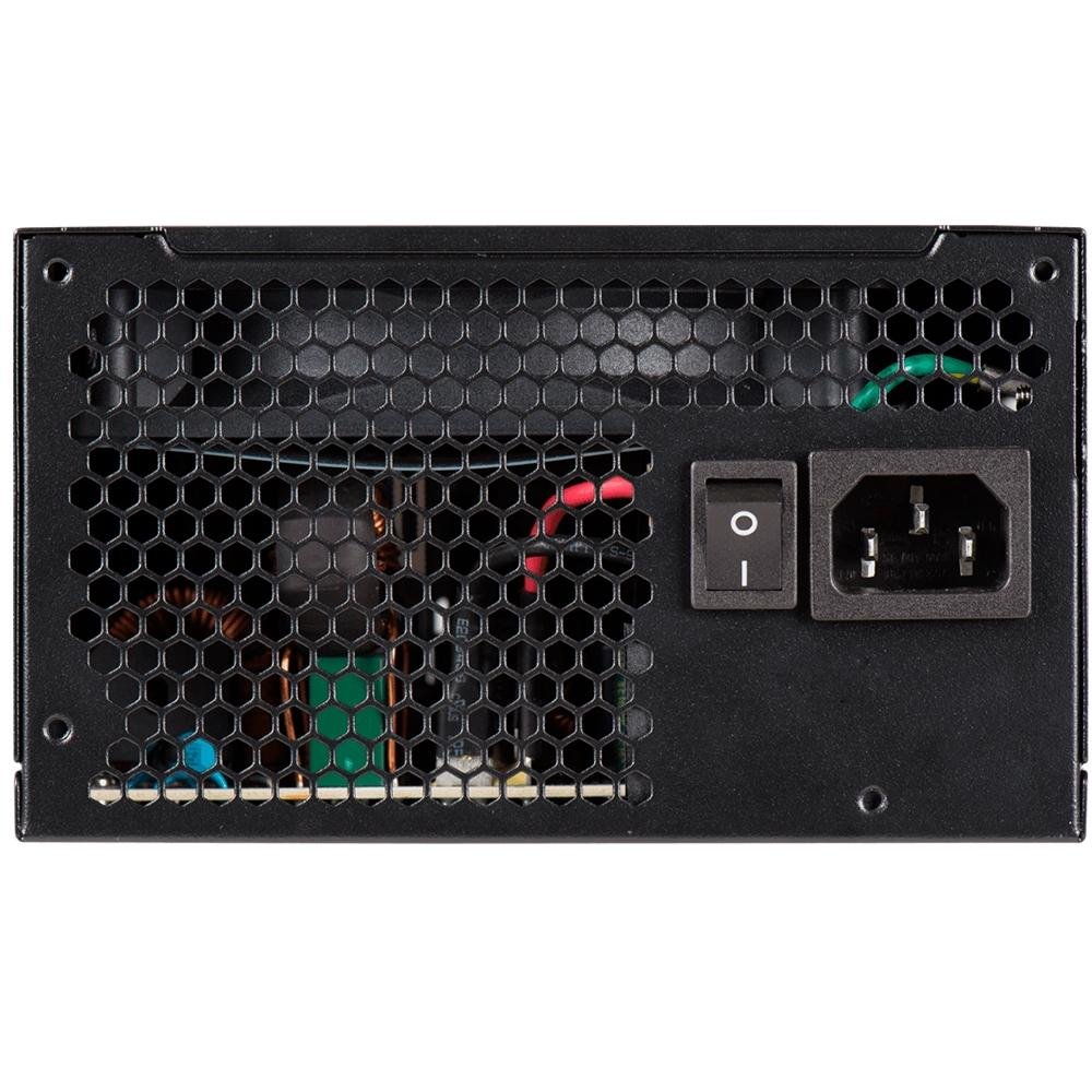 Fonte EVGA, 700W, 80 Plus White, PFC Ativo, Sem Cabo, Preto - 100-W1-0700-K Fonte EVGA, 700W, 80 Plus White, PFC Ativo, Sem Cabo, Preto - 100-W1-0700-K
